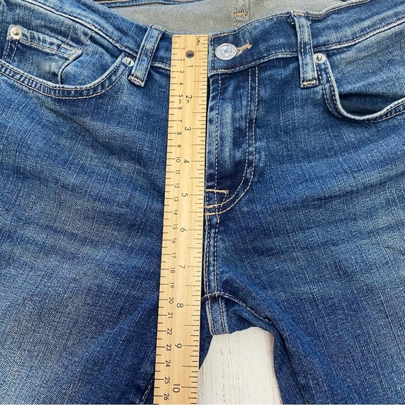 7 For All Mankind Dark Blue Denim Jeans size 30 - Picture 8 of 10